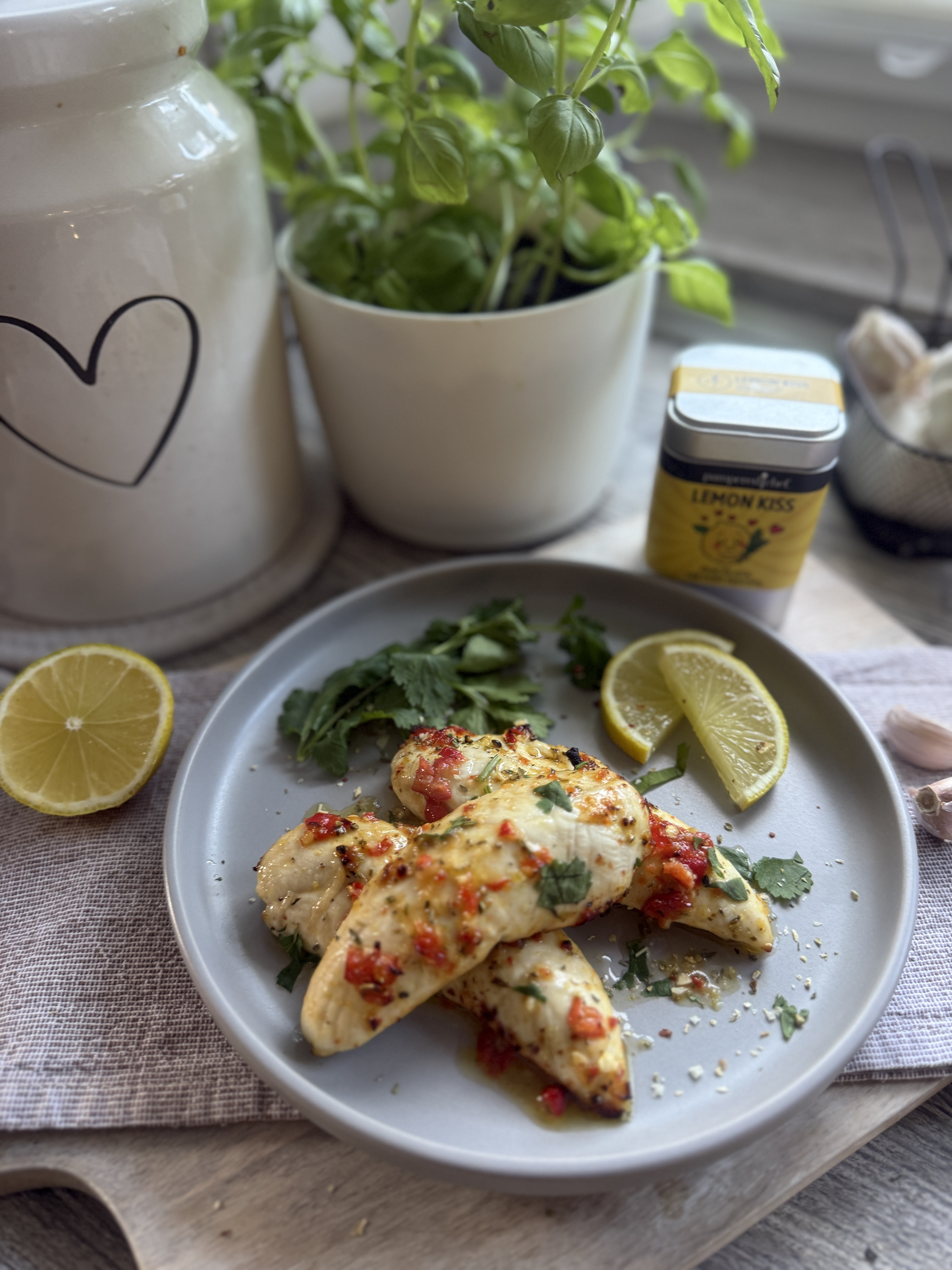 Zitronen-Chili-Marinade