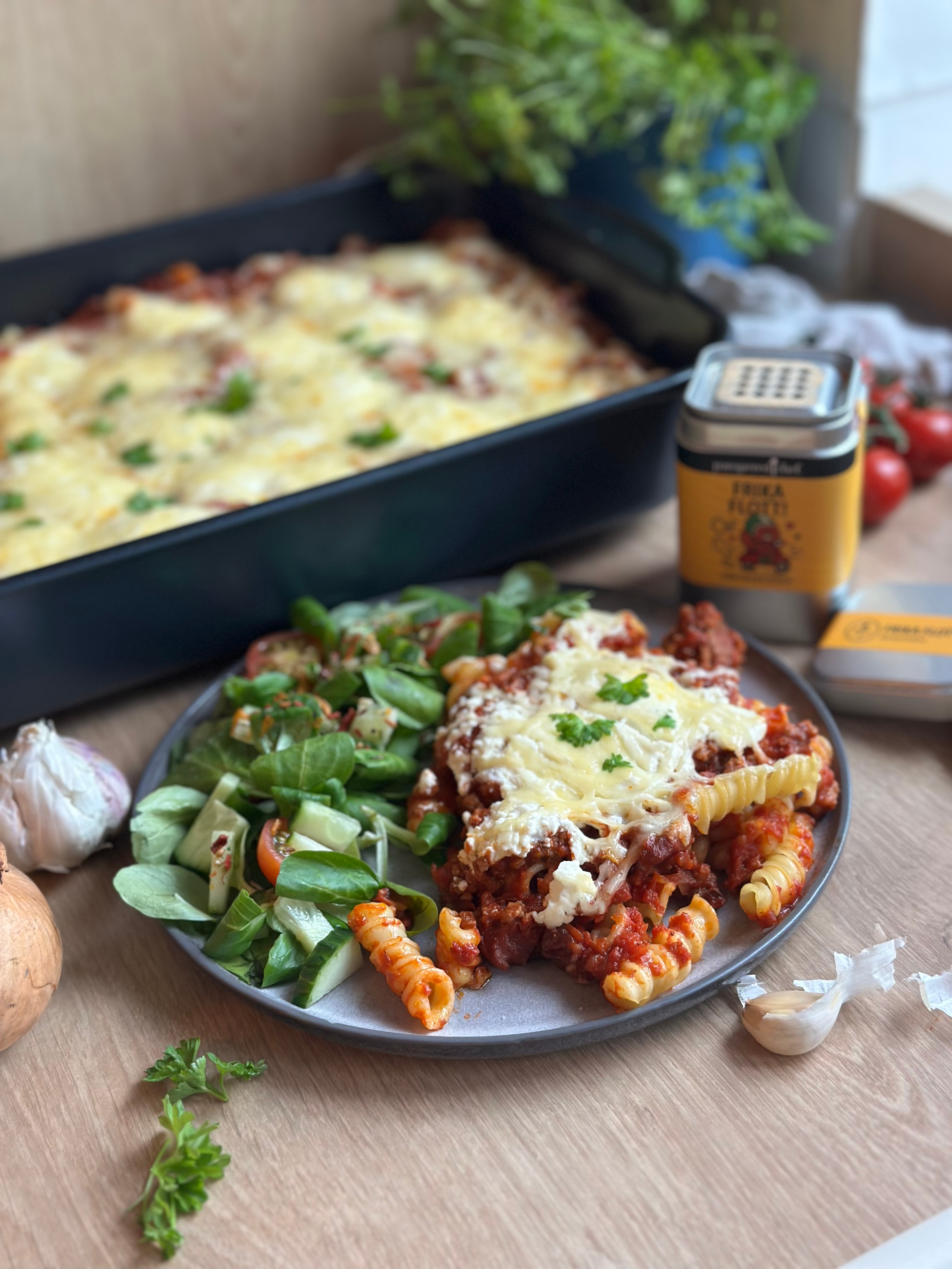 Schneller Lasagneauflauf