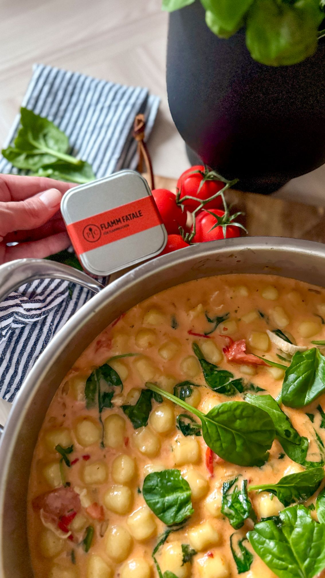 Gnocchi-Spinat-Pfanne