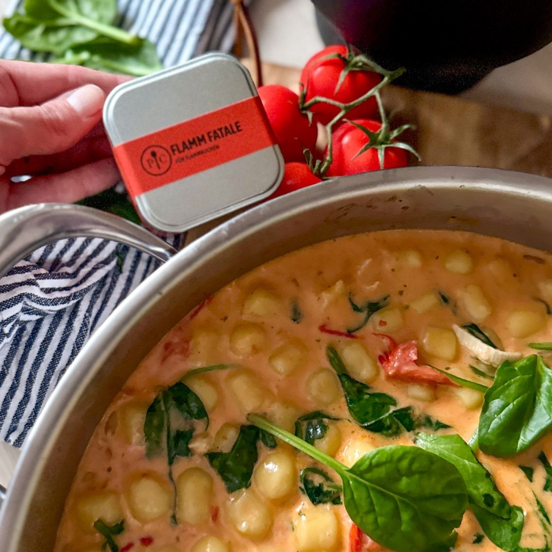 Gnocchi-Spinat-Pfanne