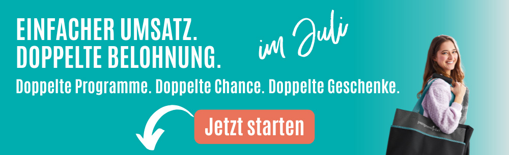 Nur im Juli: 2 Programme, doppelte Chance, doppelte Geschenke