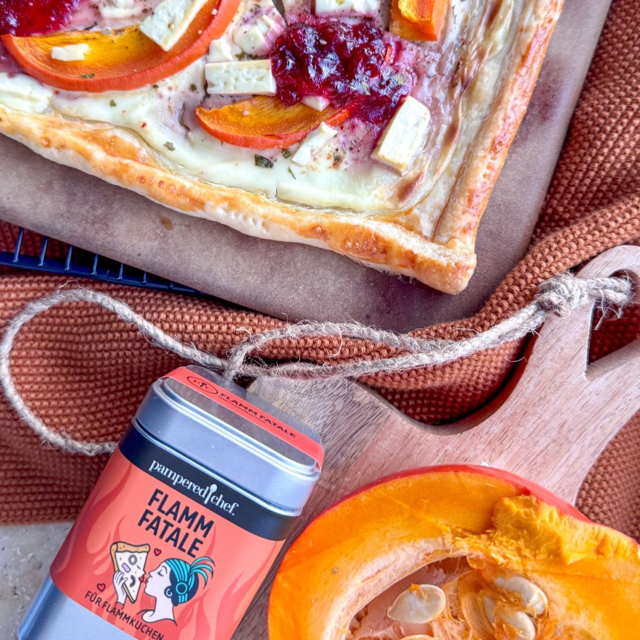 Schnelle Kürbis-Tarte