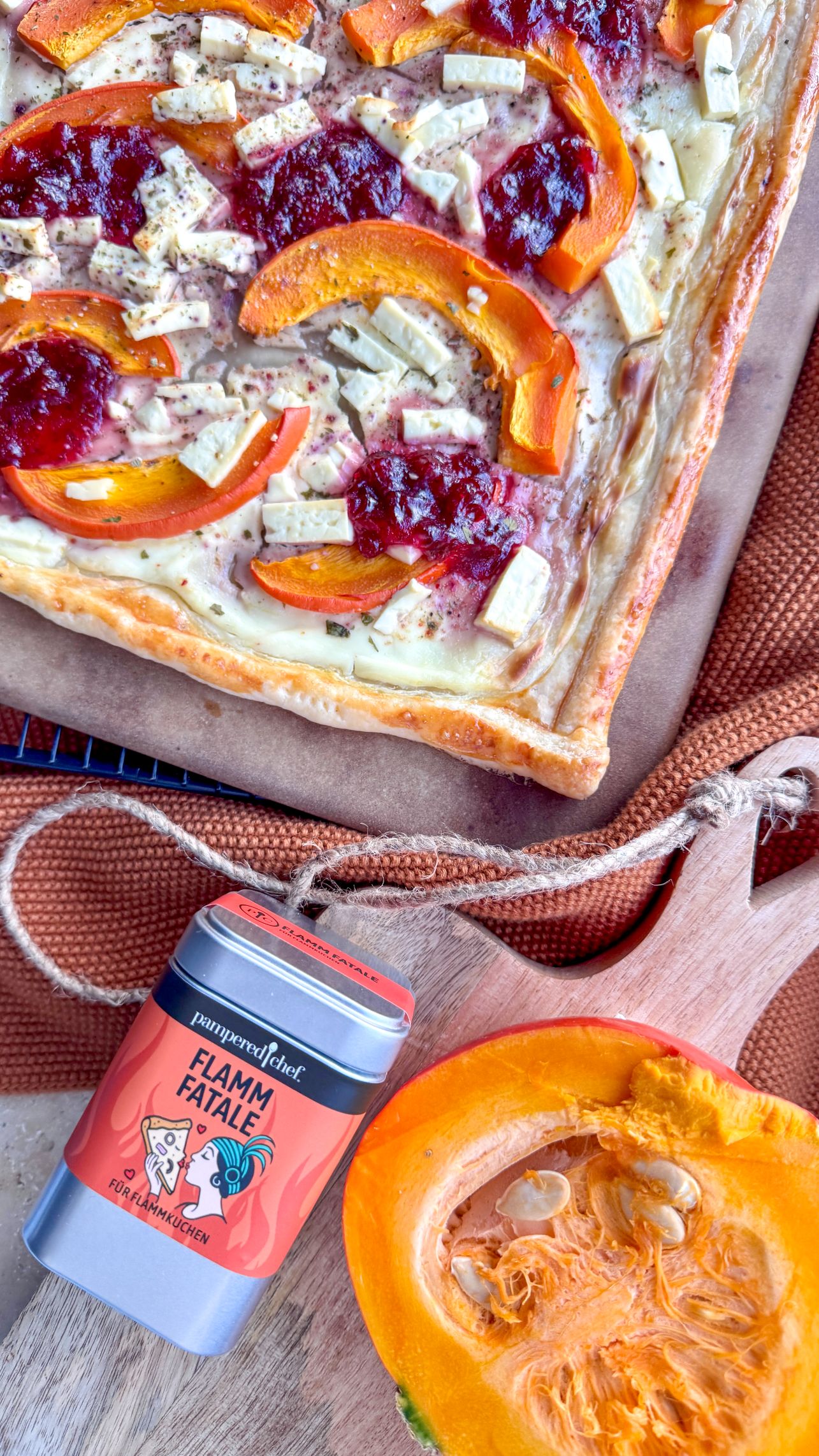 Schnelle Kürbis-Tarte
