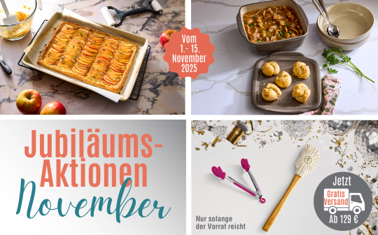 Jubiläumsangebote Pampered Chef November