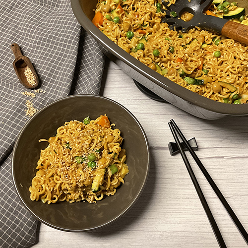 Mie-Nudel-Curry 
