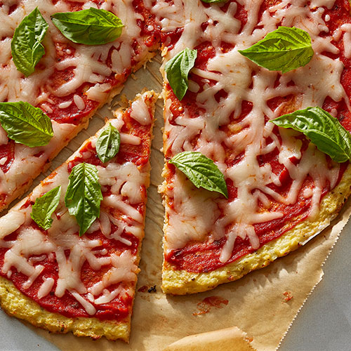Pizza au chou-fleur