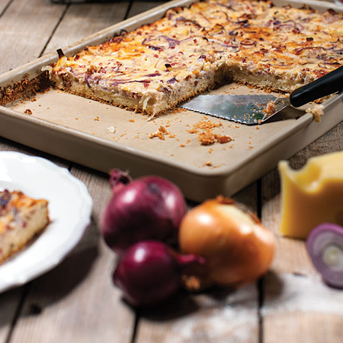 Quiche à l'oignon 