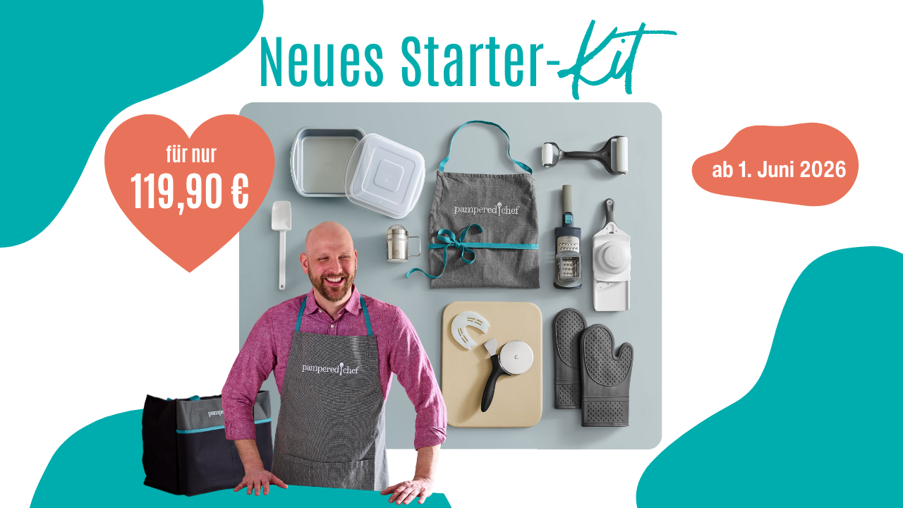 Gesellige Grill-Kochshow mit Freunden, Pampered Chef Produkten und gemeinsamen Kocherlebnis im Garten